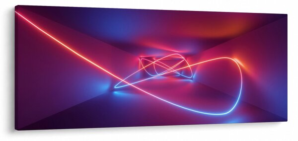A modern absztrakció képe (120x50 cm)