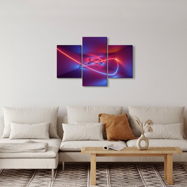 A modern absztrakció képe (90x60 cm)