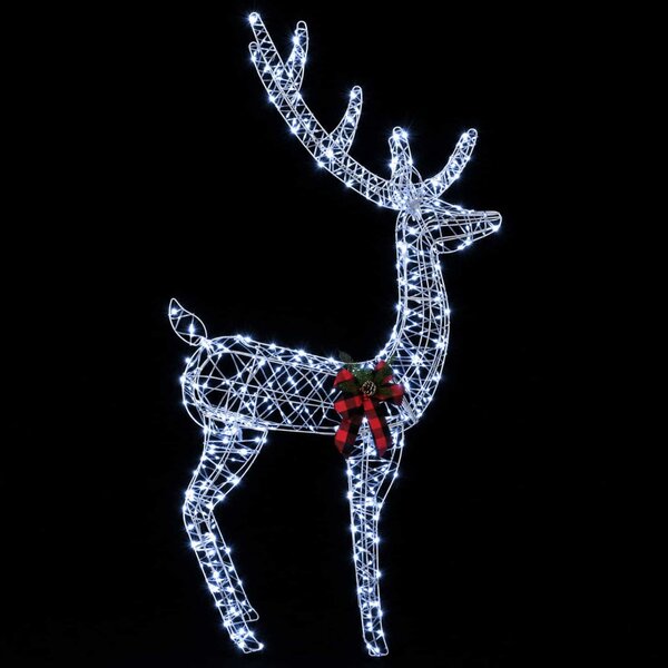3D karácsonyi rénszarvas LOVIISA 560 LED Hideg fehér