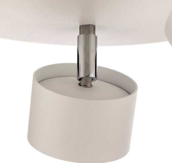 Eko-Light Cloudy mennyezeti spotlámpa, 3 izzós, fehér, dimmelhető, Fehér / opál, Nappali / Étkező, fém, Modern