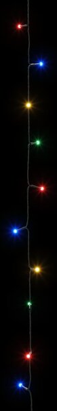 Kétszínű karácsonyi fényfüzér 300 LED Többszínű 30 m