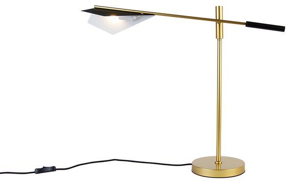 Design asztali lámpa fekete arannyal - Sinem