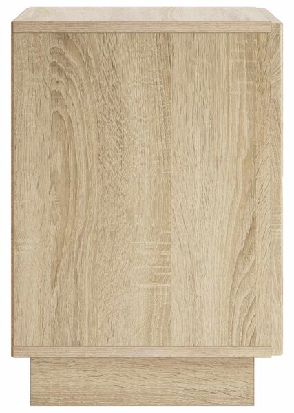 Éjjeliszekrény Sonoma Tölgy 33,5 x 34,5 x 50 cm Szerelt Fa