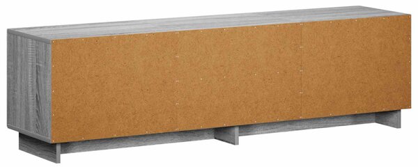 TV állvány 140 x 34,5 x 40 cm Szürke Sonoma Szerelt Fa
