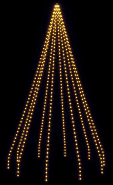 Karácsonyfa fények 500 LED Meleg fehér 500 cm
