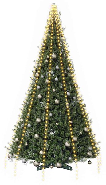 Karácsonyfa fények 500 LED Meleg fehér 500 cm