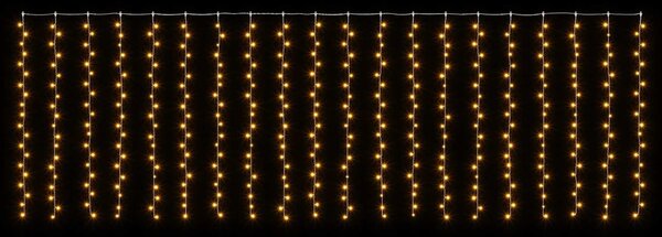 Fényfüggöny 400 LED Meleg fehér 600 x 200 cm