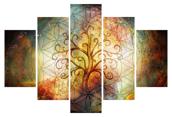 Absztrakt kép fáról (150x105 cm)