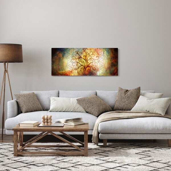 Absztrakt kép fáról (120x50 cm)