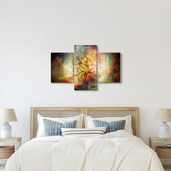 Absztrakt kép fáról (90x60 cm)