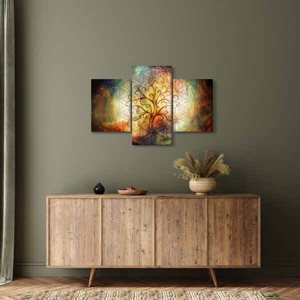 Absztrakt kép fáról (90x60 cm)
