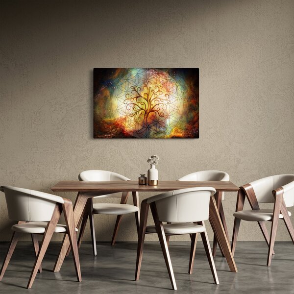 Absztrakt kép fáról (90x60 cm)