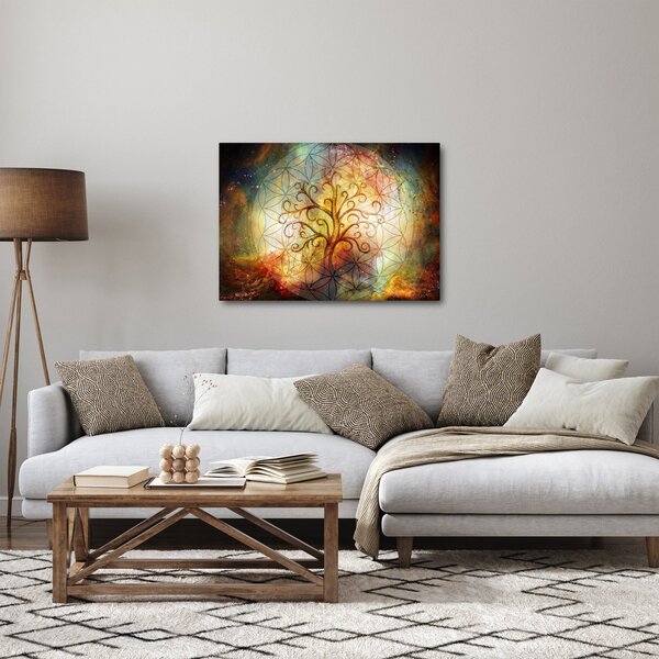 Absztrakt kép fáról (70x50 cm)