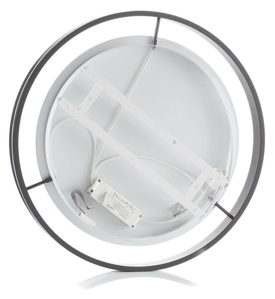 Q-Smart-Home Paul Neuhaus Q-VITO LED lámpa 59cm antracit, dimmelhető, Fekete, Nappali / Étkező, fém, Modern
