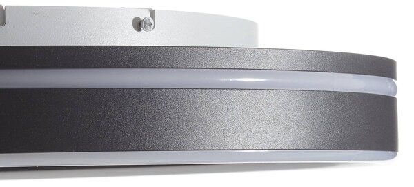 Q-Smart-Home Paul Neuhaus Q-VITO LED lámpa 59cm antracit, dimmelhető, Fekete, Nappali / Étkező, fém, Modern