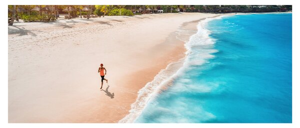 Kép - Strandfutás (120x50 cm)