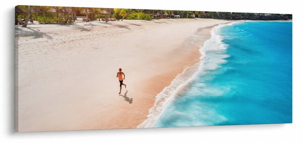 Kép - Strandfutás (120x50 cm)
