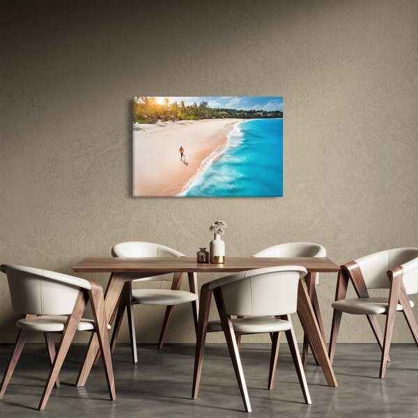 Kép - Strandfutás (90x60 cm)