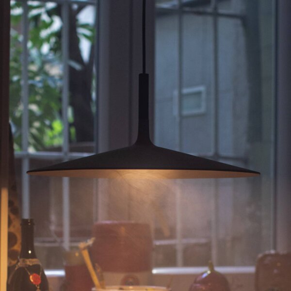 Foscarini Aplomb Közepes LED lógó világítás, barna, dimmelhető, Barna / rozsda, Konyha, Beton, Dizájn