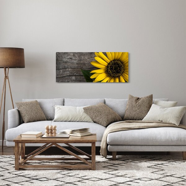 Kép - Napraforgó virága (120x50 cm)