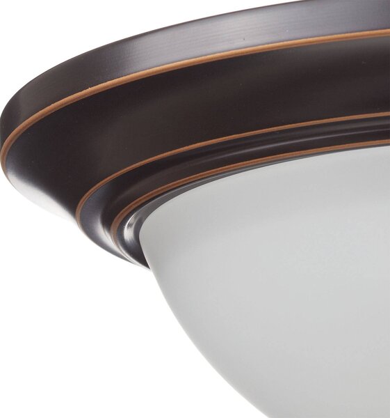 Westinghouse Harwell mennyezeti világítás, bronz, dimmelhető, Bronz / antik sárgaréz, Nappali / Étkező, fém, Antik