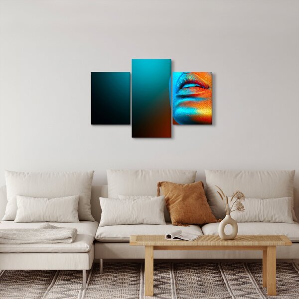 Kép - Csillogó arc (90x60 cm)
