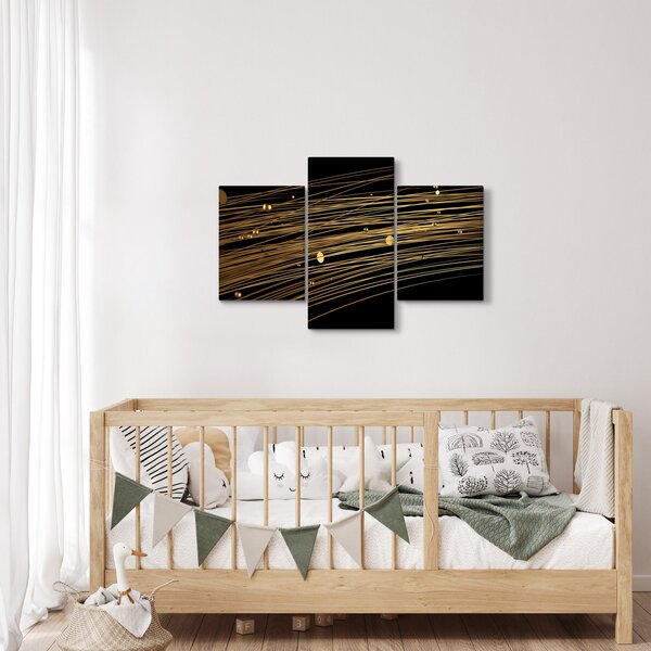 Absztrakt kép (90x60 cm)