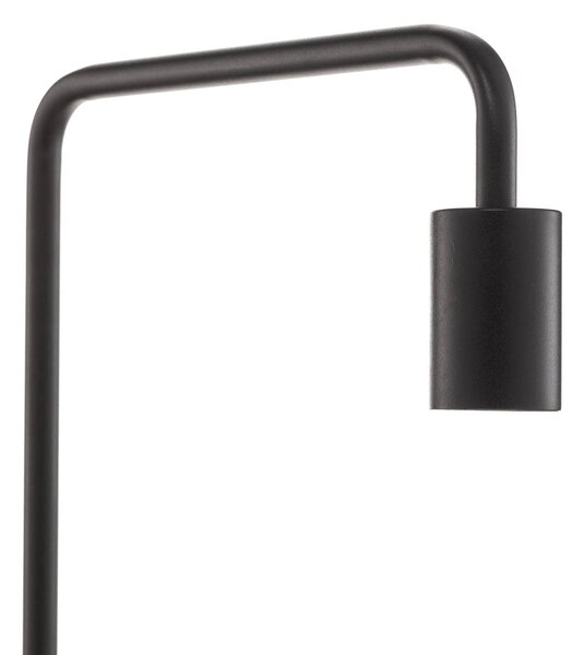 Trio Lighting Állólámpa Diallo ernyő nélkül fekete matt, Fekete, Nappali / Étkező, fém, Modern