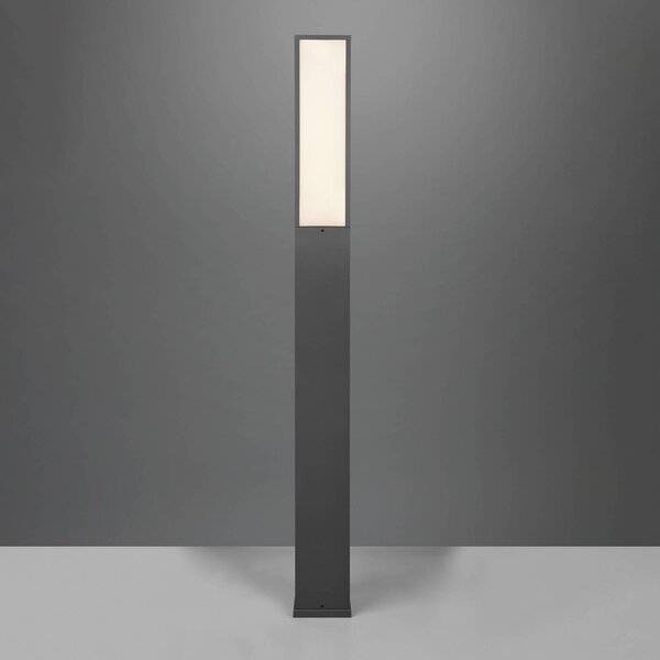 Trio Lighting LED-es útvilágítás Fuerte, antracit, alumínium, IP54, Fekete, Alumínium, Modern