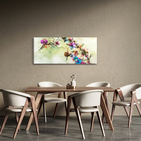 Kép - Virág festménye (120x50 cm)