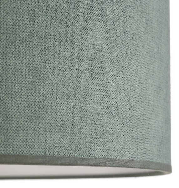 Duolla Lógó világítás Pastell Roller menta zöld, dimmelhető, Zöld, Nappali / Étkező, Textil / szövet / selyem