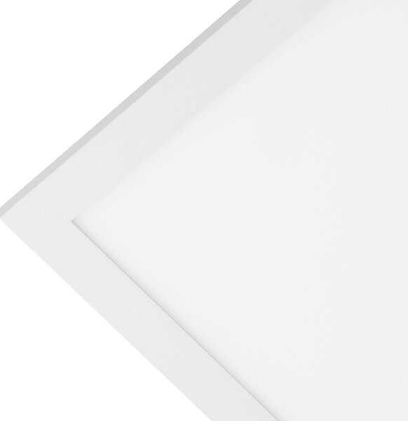 Lindby LED panel Lamin, fehér, 40 cm, CCT, fényerőszabályzó, távirányítóval, dimmelhető, Fehér / opál, Nappali / Étkező, Modern