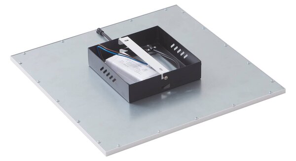 Lindby LED panel Lamin, fehér, 40 cm, CCT, fényerőszabályzó, távirányítóval, dimmelhető, Fehér / opál, Nappali / Étkező, Modern