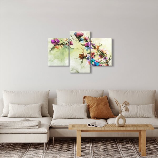 Kép - Virág festménye (90x60 cm)