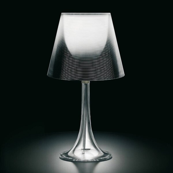 FLOS Miss K - Philippe Starck asztali lámpa, ezüst, dimmelhető, Króm / ezüst, Nappali / Étkező, Műanyag, Dizájn