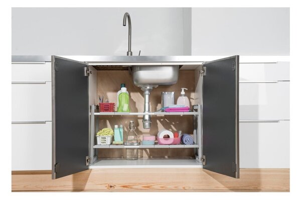 Expandable Shelf mosogató alatti polc, állítható szélességgel - Compactor