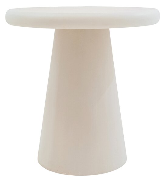 Clav kerek dohányzóasztal 45 cm - bézs