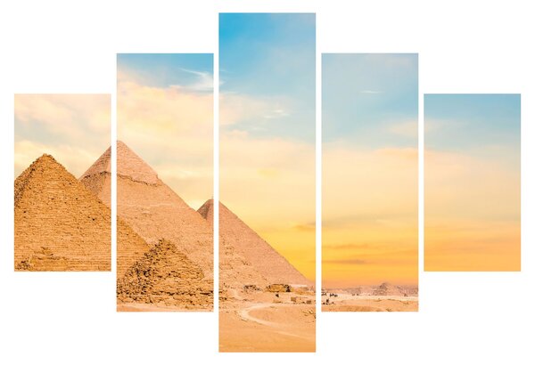 Az egyiptomi piramisok képe (150x105 cm)