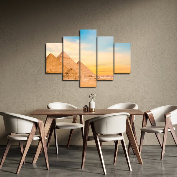Az egyiptomi piramisok képe (150x105 cm)