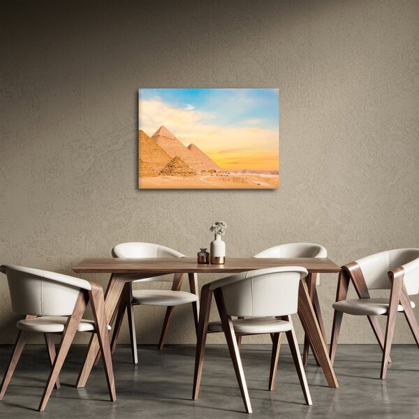 Az egyiptomi piramisok képe (70x50 cm)