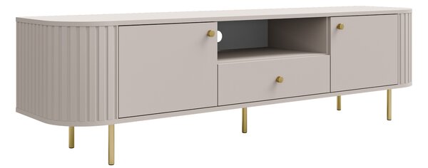 Lento TV-szekrény 181 cm fiókkal - homokbézs