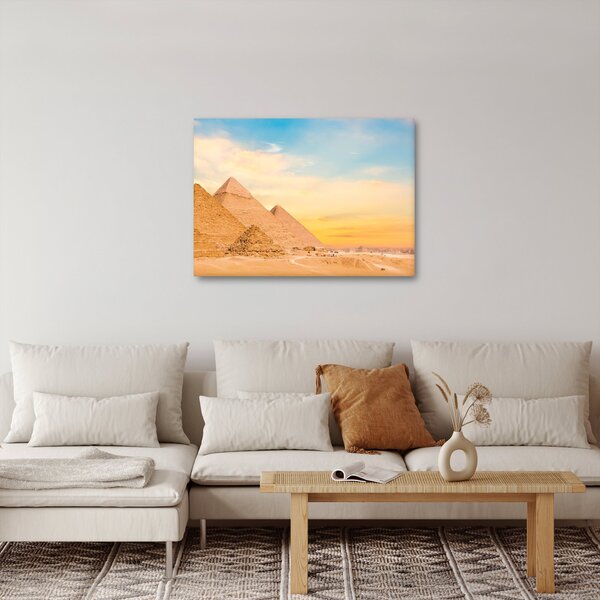 Az egyiptomi piramisok képe (70x50 cm)