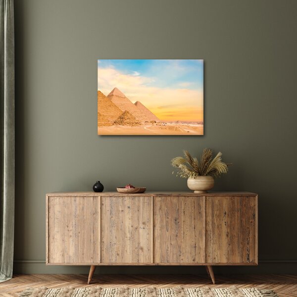 Az egyiptomi piramisok képe (70x50 cm)