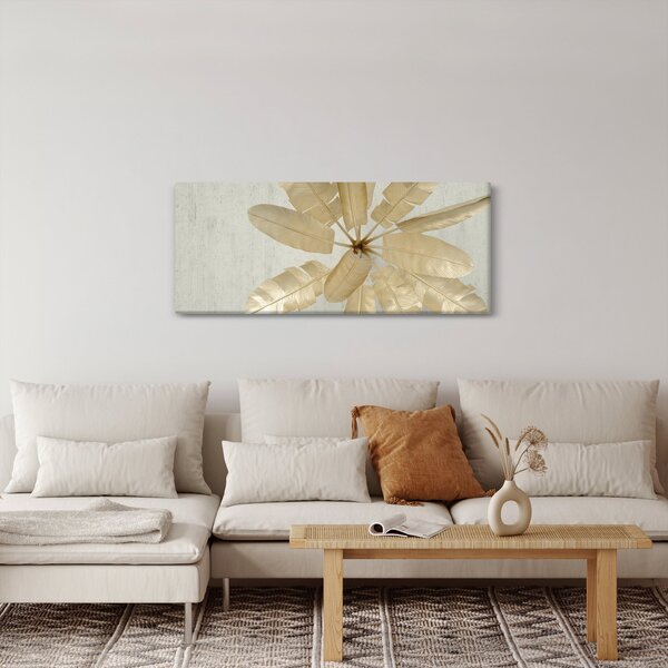 Egy liba toll képe (120x50 cm)