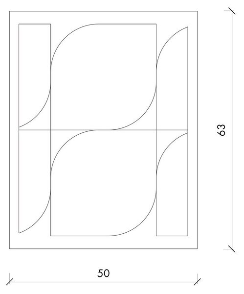 Pamut konyharuha szett 2 db-os 50x63 cm Abi – noo.ma