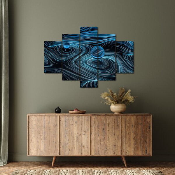 Absztrakt képet (150x105 cm)