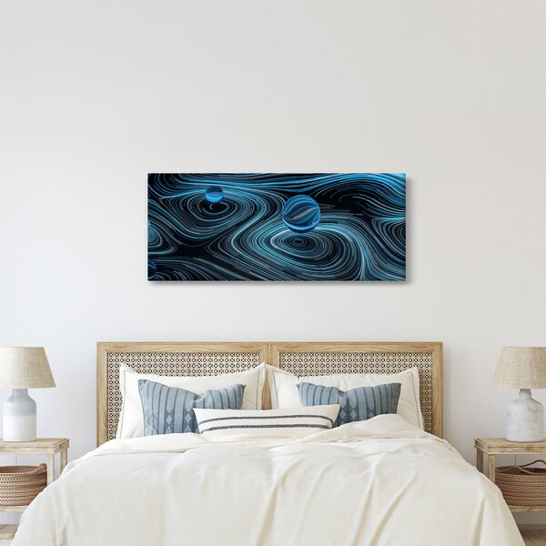 Absztrakt képet (120x50 cm)