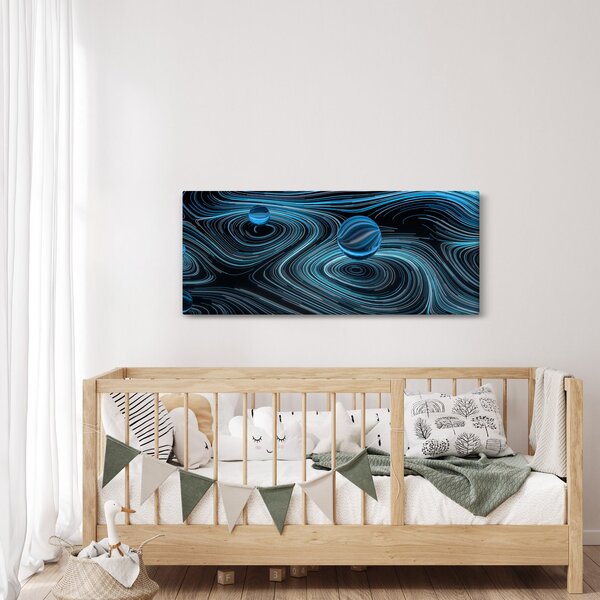 Absztrakt képet (120x50 cm)