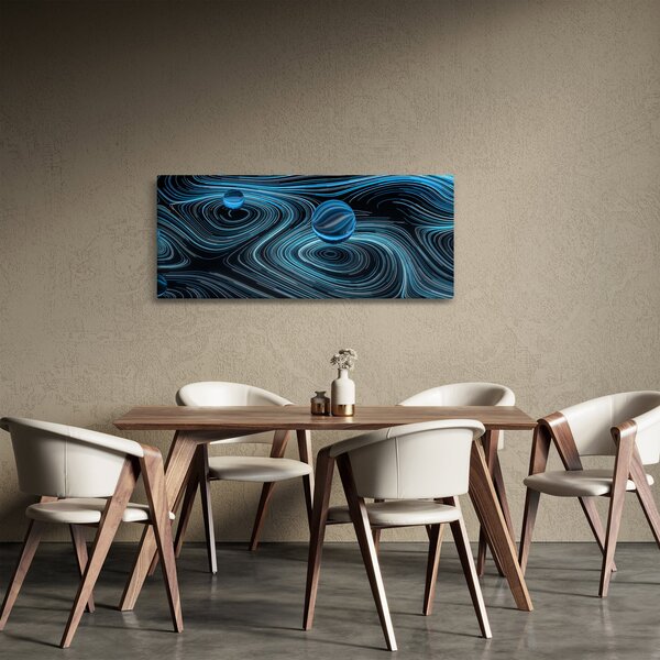 Absztrakt képet (120x50 cm)