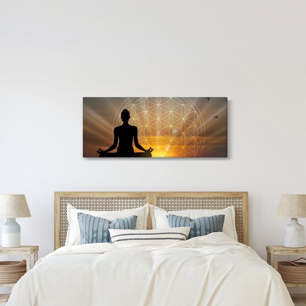A meditáció képe (120x50 cm)